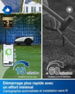 ECOVACS Goat O800 RTK Robot Tondeuse sans Fil périphérique 800 m² – Image 2